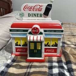 Vintage Coco Cola Cookie Jar 