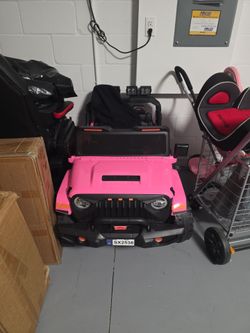 Remote control toddler small child Jeep