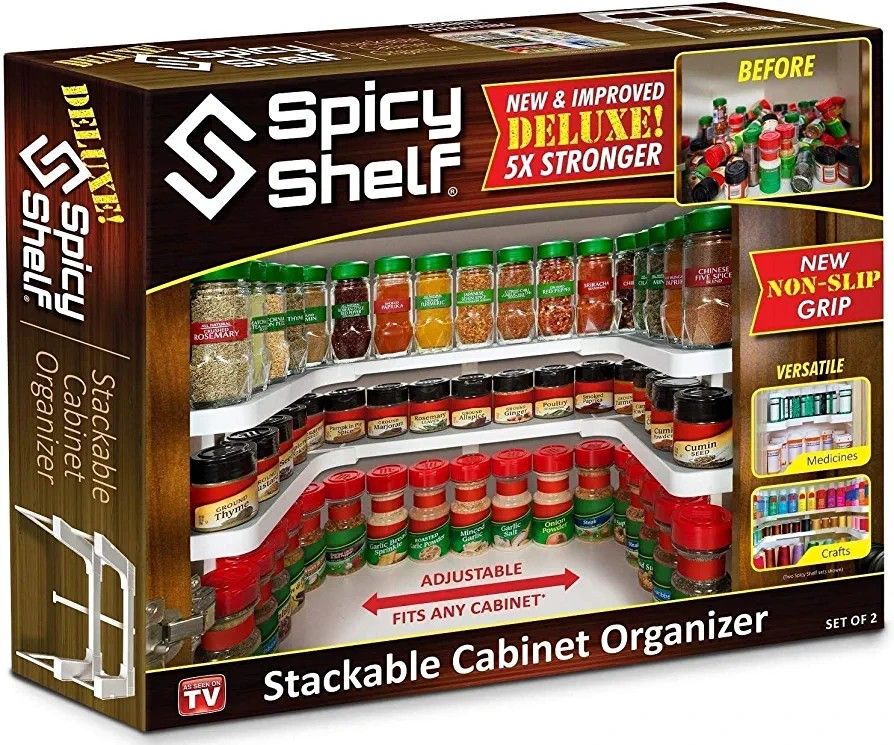 New Spicy Shelf Organizer