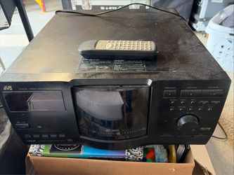 JVC 200 Disc CD player