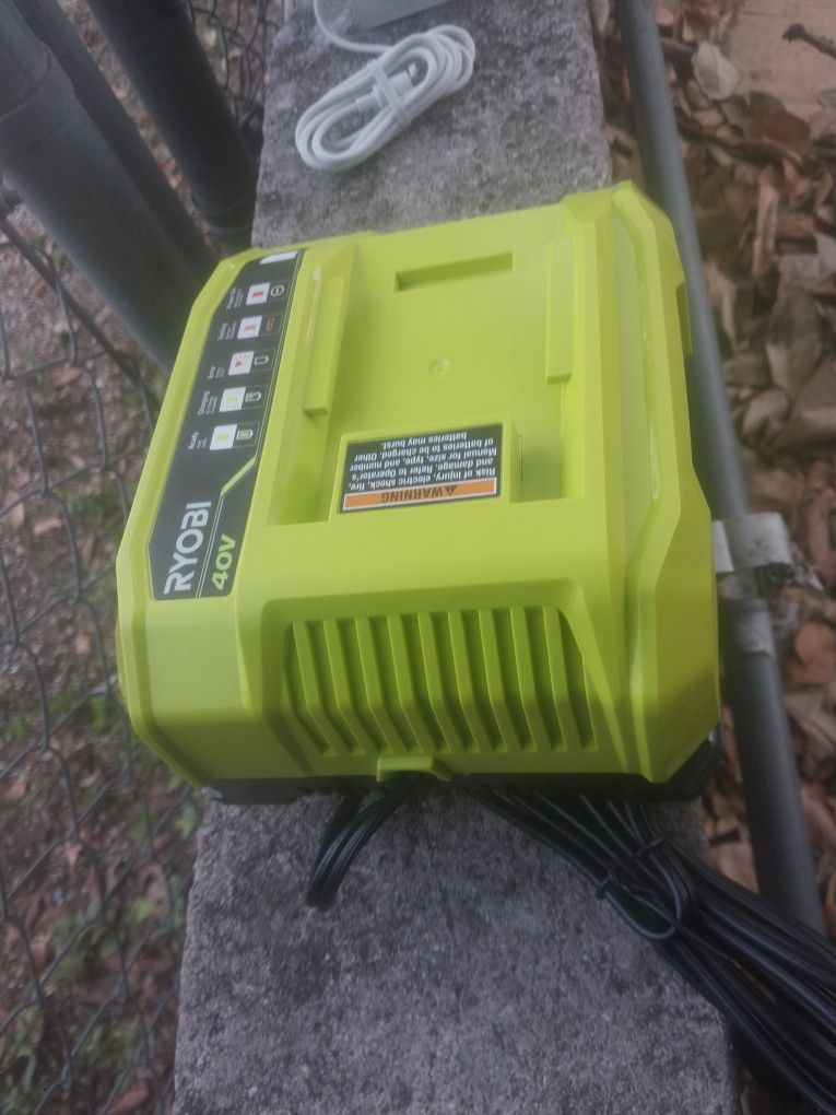 ryobi 40v battery charger