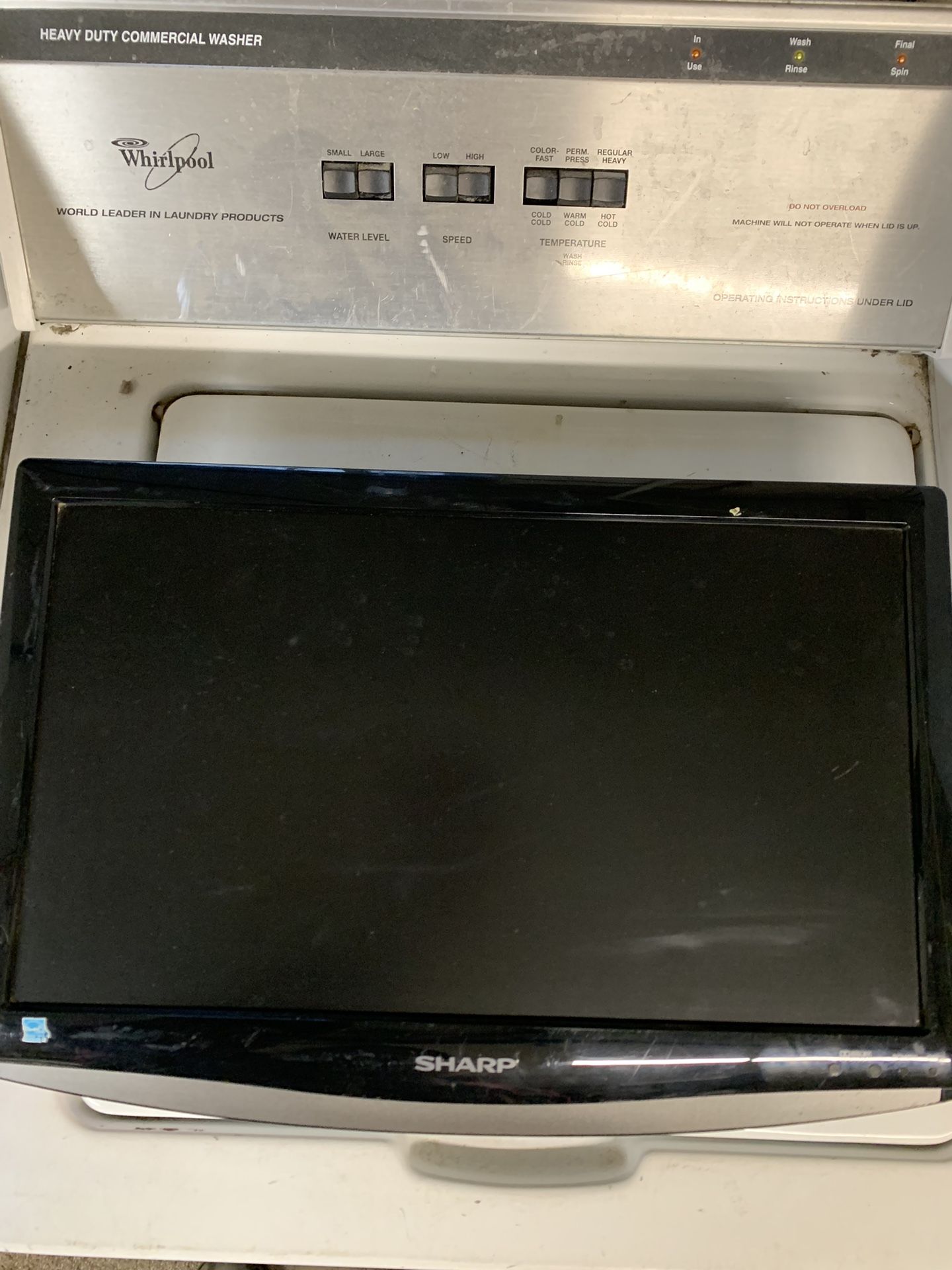 17” Tv With Remote