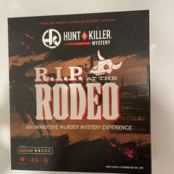 Hunt A Killer RIP At The Rodeo Murder Mystery Board Game