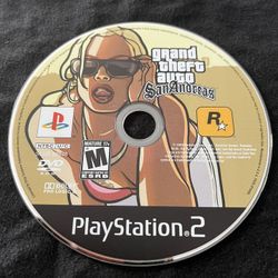 $9 GTA San Andreas on PS2