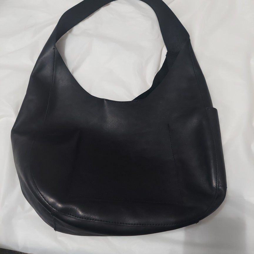 Black Hobo Handbag