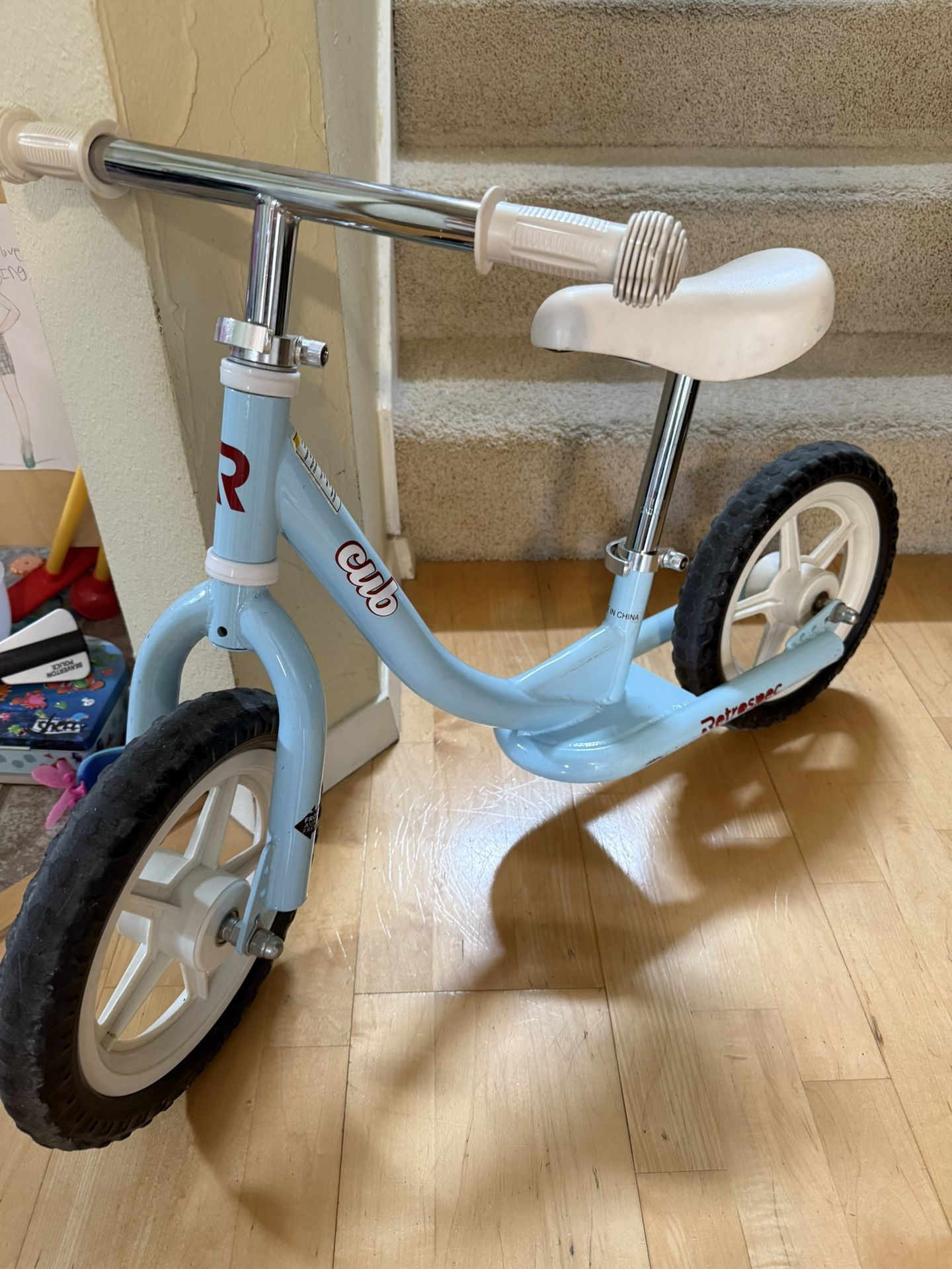 Retrospec Cub Toddler 12" Balance Bike, 18 Months - 3 Years Old Used