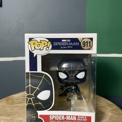 Funko POP! Spider-Man No Way Home - Spider-Man (Black & Gold Suit) #911