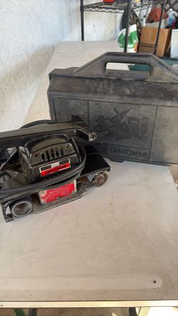Craftsman Belt Sander with Carrying Case