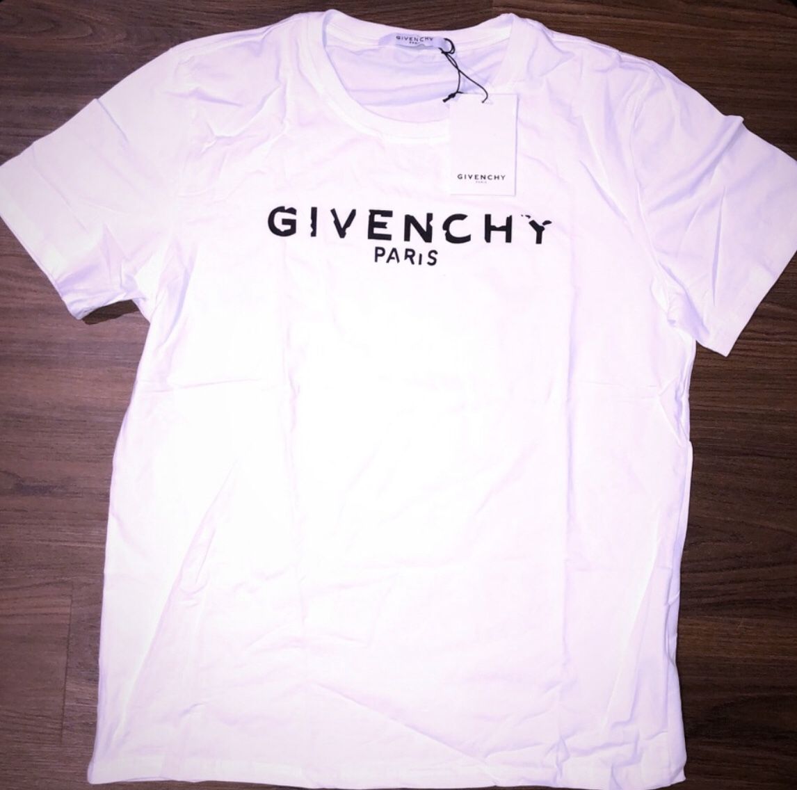 Givenchy Destroyed Logo T Shirt