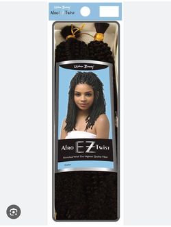 hair Afro Ez Twist Wig - Synthetic Box Braids, Lightweight & Natural