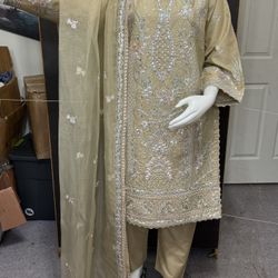 Cotton Party Wear Dress