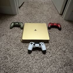 Ps4 Golden Console
