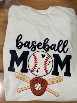 Baseball mom custom t shirt