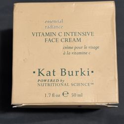 KAT BURKI Vitamin C Intensive Face Cream Essential Radiance 1.7oz/50mL FULL Size