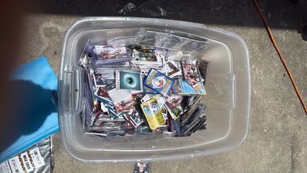 Tote full of cards from 2000s to 2026