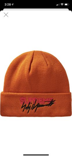 Supreme x Yohji Yamamoto Orange Beanie $80