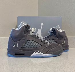 Jordan 5 Wolf Grey|Size 12