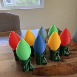 Oversized Christmas Bulb Led Tea Light