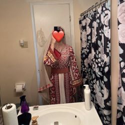 Traditional Palestinian Wedding/ Nikkah Dress