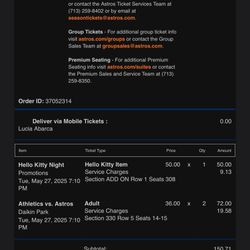 Houston Astros Tickets 
