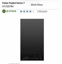 12” induction cooktop