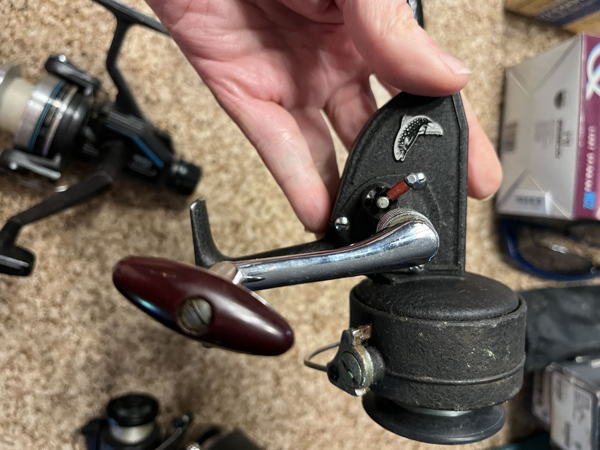 Vintage D.A.M Quick 330 Spinning Reel