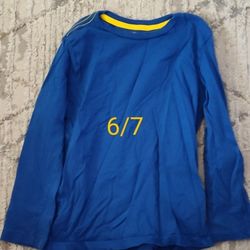Royal Blue Long Sleeve Size 6/7