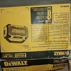 Dewalt Bluetooth jobsite speaker. Dcr010
