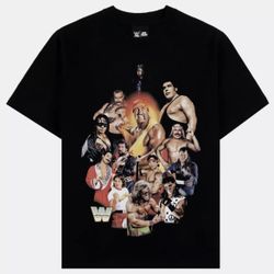 WWE X SP WrestleMania Legends T Shirt Mens Large & XL Black New