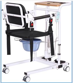 Electric patient lift chair