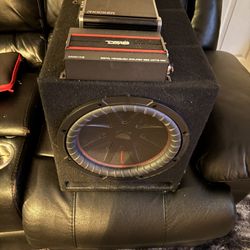 2-Ds18s Amps,kicker Amp,brandnew 12inch Woofer