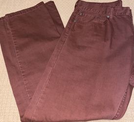 Levis 514 Men's Denim Jeans (Rust Color) - 36x30