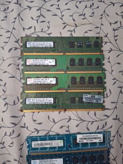 4 1gb DDR2 800MHz Ram Sticks