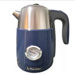 Le Cuisinier Electric Cordless Kettle - 1.7L 360 Base 1100 Watt Auto Shut Off