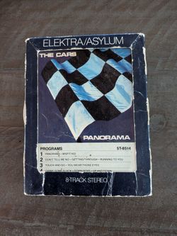 The Cars Panorama 8-Track Stereo Tape