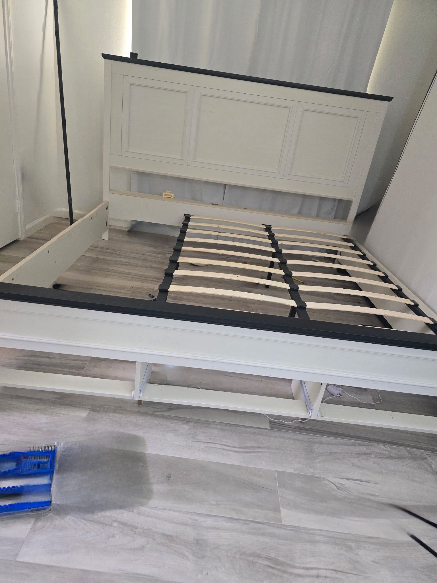 King size bed frame