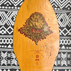 Vintage Skim Board Four Skims Solid Maple Surf Skimmer 