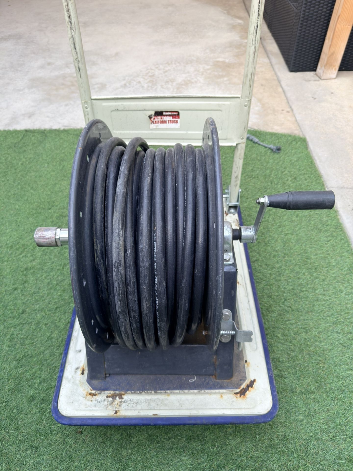 Portable Hydro Jet Cart