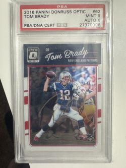 Tom Brady Auto Card