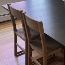 New Honey Brown Modica Solid Wood Side Chairs (Set of 2)