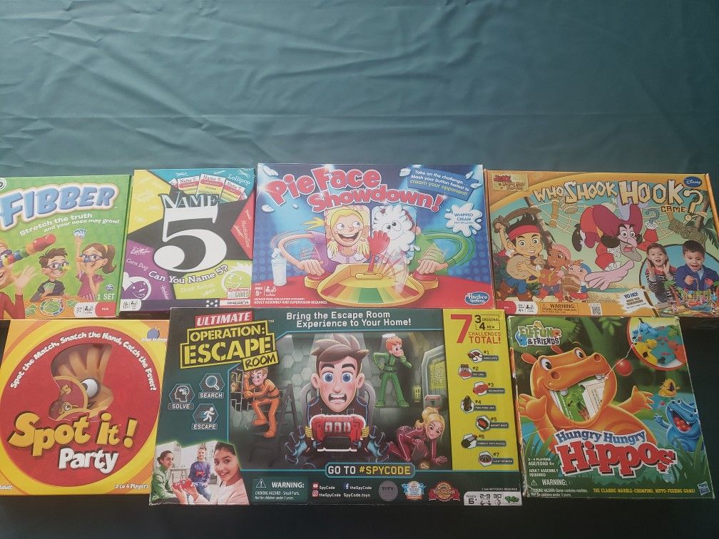 Kids Board Games Collection