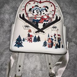Christmas Mickey and Minnie Loungefly