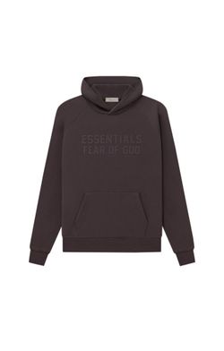 Fear Of God Essentials Hoodie Plum