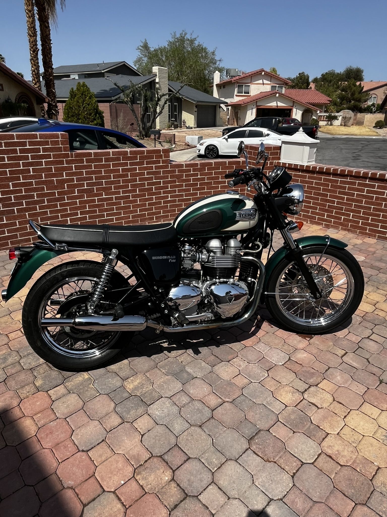 2008 triumph t100