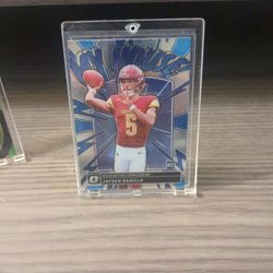 Jaden Daniels My House Rookie Football Card