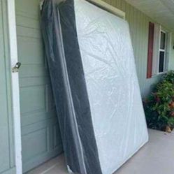 Queen Size Mattress Regular With box Springs Set NEW MATTRESS INNERSPRING 