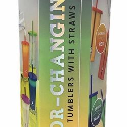 MANNA FUN  COLOR CHANGING TUMBLERS NEW IN PACKAGE. 