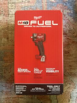 Milwaukee Fuel M18 Compact Impact Wrench 3/8th