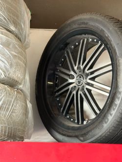 Tires and wheels