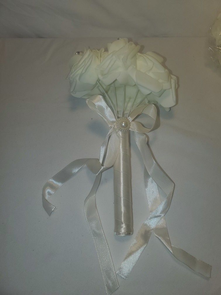 White Faux Bouquet